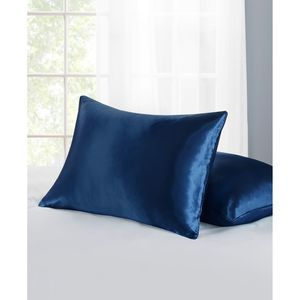 Home Design 2 Pieces Satin Pillow Protector Set-Standard